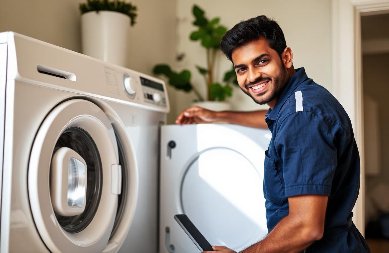 Washing machine repair and installation technician at home in Kadapa